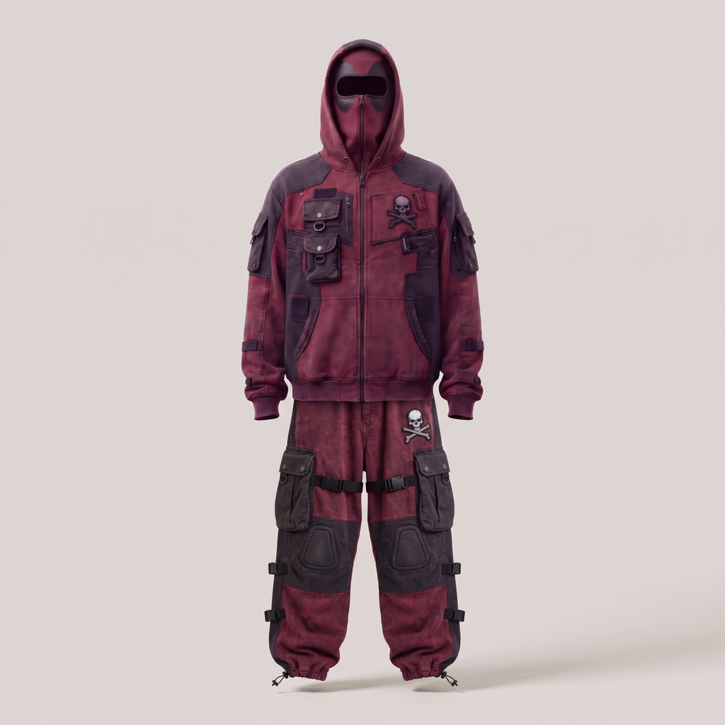 The Pool Hoodie with matching Merc Cargo Pants
