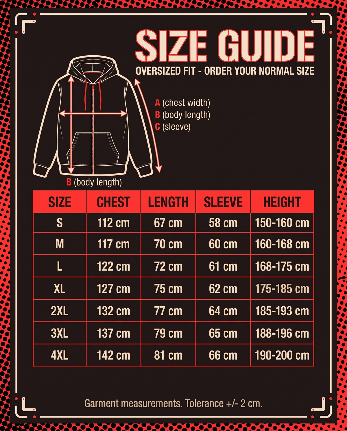 Size guide